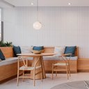 Ver imagem 4 de Painel Ripado Laminado de Eva Autocolante Rpdod 10cm Linha Urban Plus White 10 Metros Rpdod 02