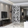 Painel Vazado Divisória Mdf Maori Branco Decore Painéis e Divisórias 1,80x2,20m - 1