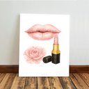 Ver imagem 5 de Kit3 Quadro Decorativo Fashion Mulher Moda Quarto Casa Loja Qualidade Premium Moderno 28x20cm