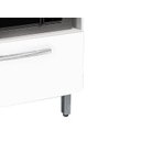 Ver imagem 4 de BALCÃO GABINETE PARA COOKTOP DE 5 BOCAS E PARA FORNO ELÉT. BUR 01 PORTA COR BRANCO BRILHO PASSE