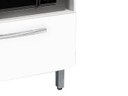 Ver imagem 4 de BALCÃO GABINETE PARA COOKTOP DE 5 BOCAS E PARA FORNO ELÉT. BUR 01 PORTA COR BRANCO BRILHO PASSE