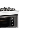 Ver imagem 3 de BALCÃO GABINETE PARA COOKTOP DE 5 BOCAS E PARA FORNO ELÉT. BUR 01 PORTA COR BRANCO BRILHO PASSE