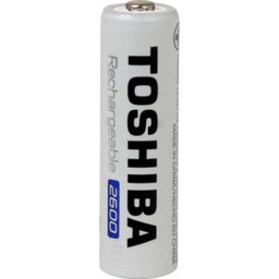 Pilha Recarregável Aa 1,2v 2600mah Tnh6gae (c/4 Pilhas) Toshiba - 4
