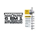 Ver imagem 6 de Adaptador Filtro de água Registro + ponto de Água ABS Preto