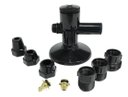 Ver imagem 3 de Adaptador Filtro de água Registro + ponto de Água ABS Preto