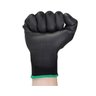 Kit Obra EPI - Luva de Segurança, Capacete LARANJA, Óculos de Proteção e Protetor Auricular - 5