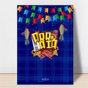 Ver imagem 1 de Quadro Decorativo Festa Junina Arraia Família São João Placa 28x20 Est2