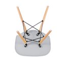 Ver imagem 7 de Mesa redonda Eames 100 cm + 6 cadeiras Eiffel DSW