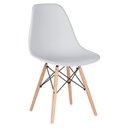 Ver imagem 4 de Mesa redonda Eames 100 cm + 6 cadeiras Eiffel DSW