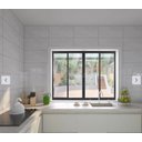 Ver imagem 3 de Janela de alumínio 04 folhas Branco Classic com Vidro Fume - 100x120