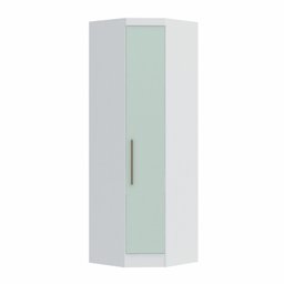 Armário Guarda Roupa de Canto Oblíquo 1 Porta Infinity  - 1