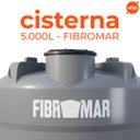 Ver imagem 2 de Cisterna 5.000 Litros Cinza Polietileno Fibromar
