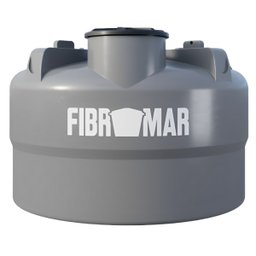 Cisterna 5.000 Litros Cinza Polietileno Fibromar - 1
