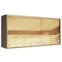 Ver imagem 2 de Armário de Cozinha Aéreo 2 Portas de Correr de Vidro Reflex Rustic Emilly Madesa