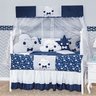 KIT JOGO DE BERÇO BABY EXCLUSIVO 12 PECAS KIT AMERICANO FOFURA PARA BEBE COMPLETO LUXUOSO - 1