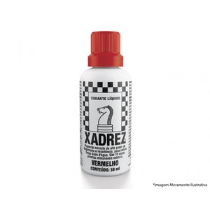 Corante Liq Xadrez Extra 50ml Vermelho C/12pcs