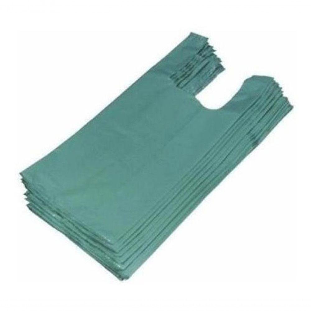 Sacola Reciclada 30x40 Verde com 5kg - 1