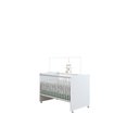 Ver imagem 3 de Berço Mini Cama Infantil Quarto Bebê Lolly C/ Colchão:branco