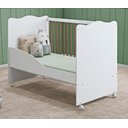Ver imagem 7 de Berço Mini Cama Infantil Quarto Bebê Lolly C/ Colchão:branco