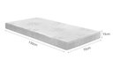 Ver mais imagens de Berço Mini Cama Infantil Quarto Bebê Lolly C/ Colchão:branco