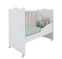 Ver imagem 4 de Berço Mini Cama Infantil Quarto Bebê Lolly C/ Colchão:branco