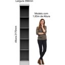 Ver imagem 3 de Guarda Roupa Modulado 1 Porta Infinity 
