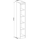 Ver imagem 4 de Guarda Roupa Modulado 1 Porta Infinity 