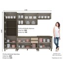 Ver imagem 4 de Cozinha Compacta 5 Peças com Espaço para Cooktop Connect Henn