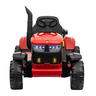 Trator Elétrico Infantil Vermelho com Controle Remoto Mais Carretinha Farol de Led Bivolt Zippy Toys - 2