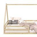 Ver mais imagens de Cama Montessoriana Madeira Maciça Casa Estrado Sila Natural Idimex