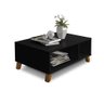 MESA DE CENTRO RETANGULAR PRETO JORDANIA - 3