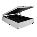 Ver imagem 1 de Cama Casal Box Baú 138x188 Entrega Apenas Cidade Sao Paulo - Corino - Branco