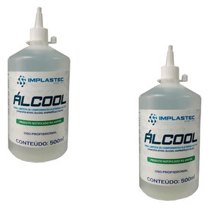 Kit 2 Alcool Isopropilico 500ml