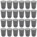 Ver imagem 1 de Conjunto 24 Copos Crippa 500ml Plástico Fumê Suco Água Bebidas Escolar