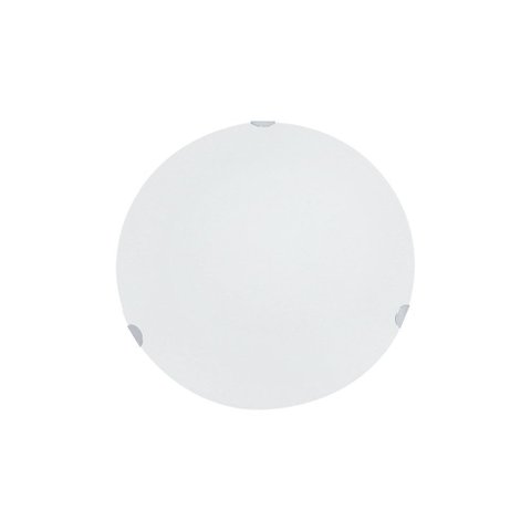 LUMINÁRIA PLAFON REDONDO PEQ 30CM FOSCO - 1802 PEQ CR
