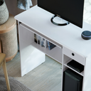 Ver imagem 5 de Mesa para Computador com Gaveta Home Office Viena - Branco