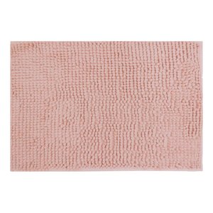 Tapete Antiderrapante Popcorn Rosa Pele 50x70cm