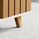 Ver imagem 5 de Mesa de Centro Ripada Açaí Off White Nature Jb Bechara