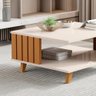 Mesa de Centro Ripada Açaí Off White Nature Jb Bechara - 4