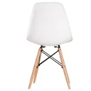 Ver mais imagens de Conjunto Mesa de Jantar 1 Banco Industrial Kit 4 Cadeiras Base Madeira Yescasa Preto