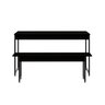 Conjunto Mesa de Jantar 1 Banco Industrial Kit 4 Cadeiras Base Madeira Espresso Móveis - 6