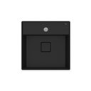 Ver imagem 3 de Cuba de Semiencaixe Roca Terra T10 40x40 A32722P080 Quadrada com Mesa Matte Black