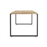 Conjunto Mesa de Jantar Industrial 4 Cadeiras Base Madeira Eames Espresso Móveis - 7