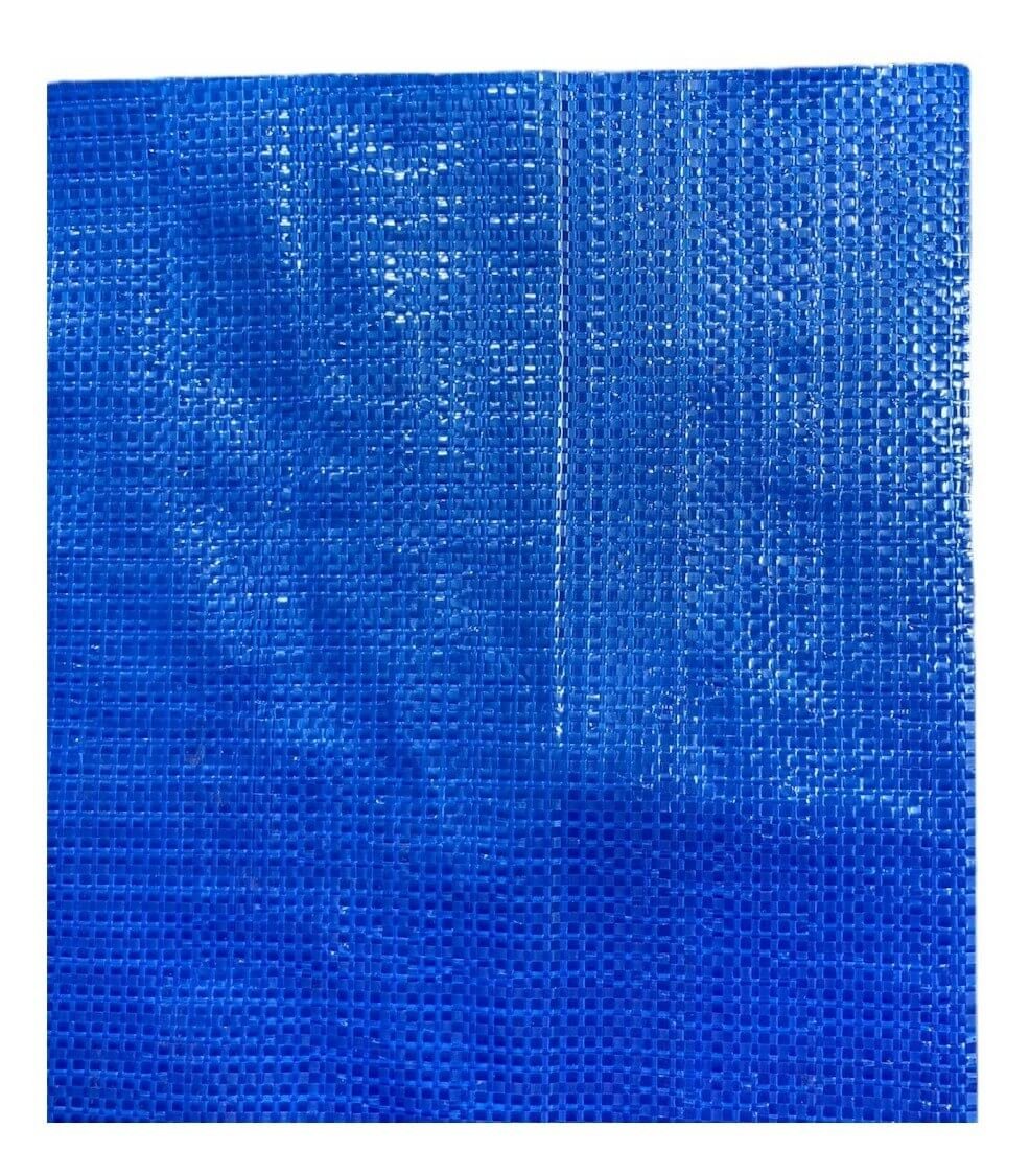 Lona Cortina Aviário Azul Com Bainha - 2,60mx3m - 1