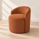 Ver imagem 6 de Poltrona Decorativa Yara Boucle Sala Estar Quarto Recepção Confortável