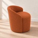 Ver mais imagens de Poltrona Decorativa Yara Boucle Sala Estar Quarto Recepção Confortável