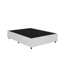 Ver imagem 4 de Base Box Casal 138x188 Blindado Corino Branco