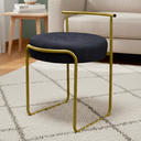 Ver imagem 1 de Banqueta Decorativa Sala Área Gourmet Puff Base Ferro Facto:preto