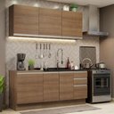 Ver imagem 1 de Armário de Cozinha Compacta 180cm Rustic Glamy Madesa 05
