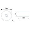 Ver imagem 6 de Cuba Apoio 30cm Redonda Roca T1 Terra Matte Black A32787u080